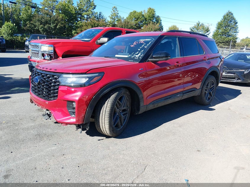 Vin: 1fmuk7khxtga35594, lot: 46695360, ford explorer st-line 20262