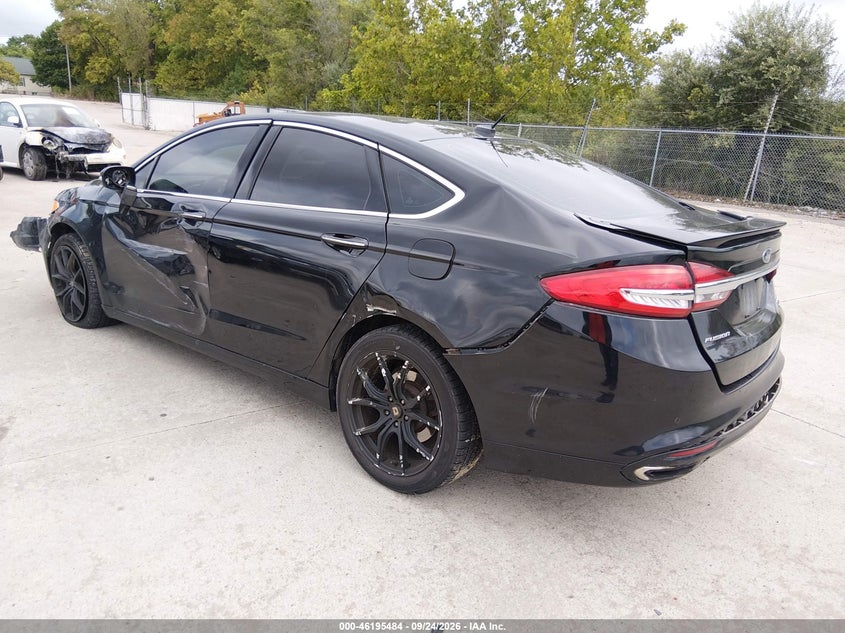 Vin: 3fa6p0k92hr122698, lot: 46695367, ford fusion titanium 20172