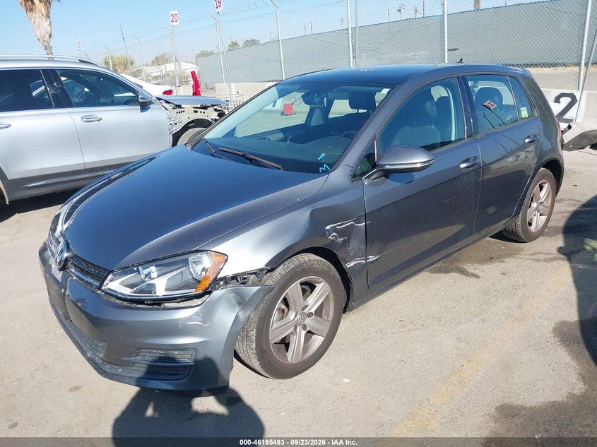 Vin: 3vw217au9hm065791, lot: 46695368, volkswagen golf tsi s 4-door/tsi se 4-door/tsi sel 4-door/tsi wolfsburg edition 4-door 20172