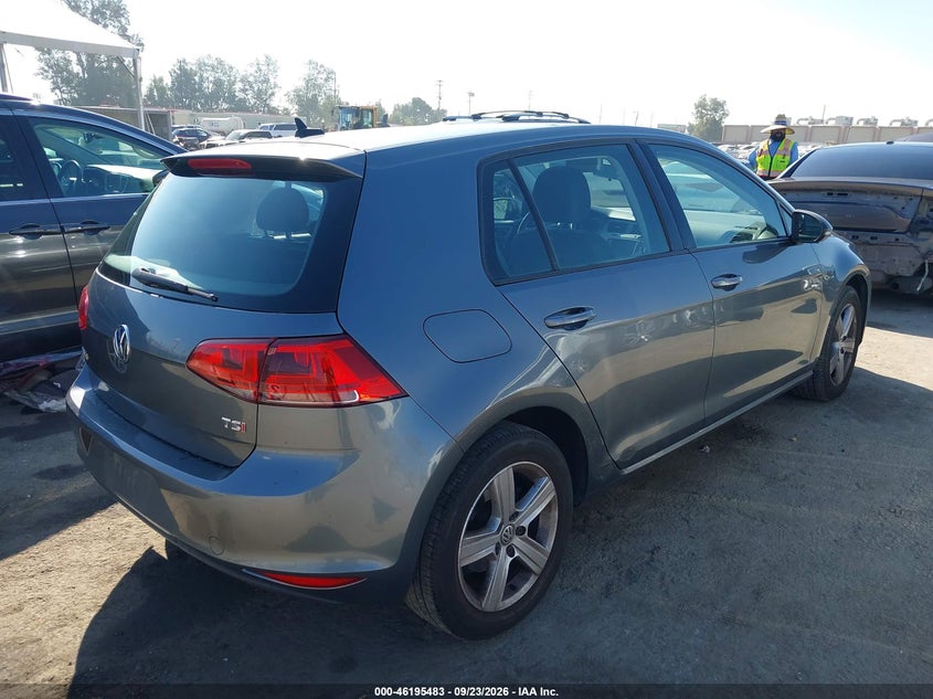 Vin: 3vw217au9hm065791, lot: 46695368, volkswagen golf tsi s 4-door/tsi se 4-door/tsi sel 4-door/tsi wolfsburg edition 4-door 20174