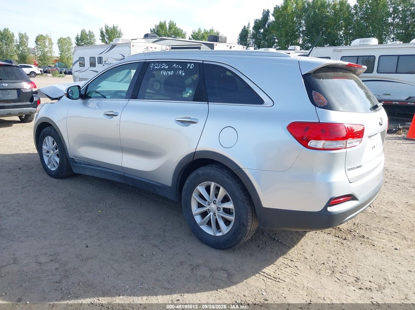 Vin: 5xypgda56jg428839, lot: 46695397, kia sorento 3.3l lx 20183