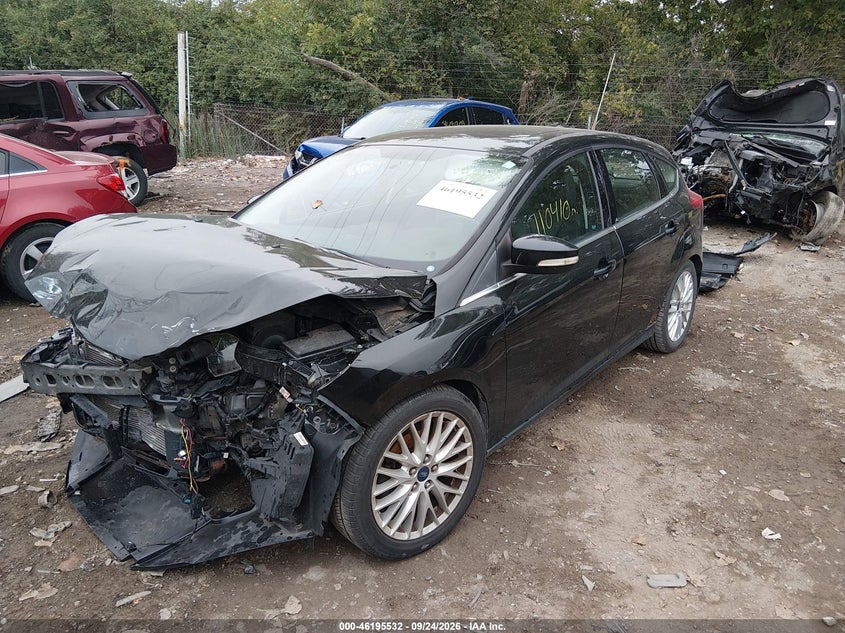 Vin: 1fadp3n2xel422961, lot: 46695416, ford focus titanium 20142