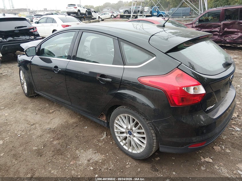 Vin: 1fadp3n2xel422961, lot: 46695416, ford focus titanium 20143