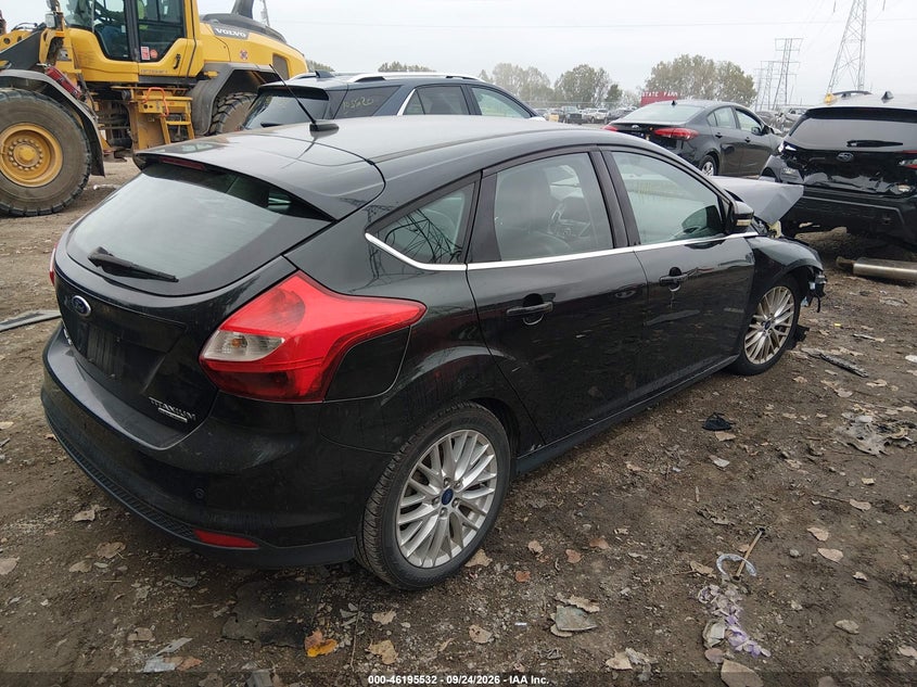 Vin: 1fadp3n2xel422961, lot: 46695416, ford focus titanium 20144