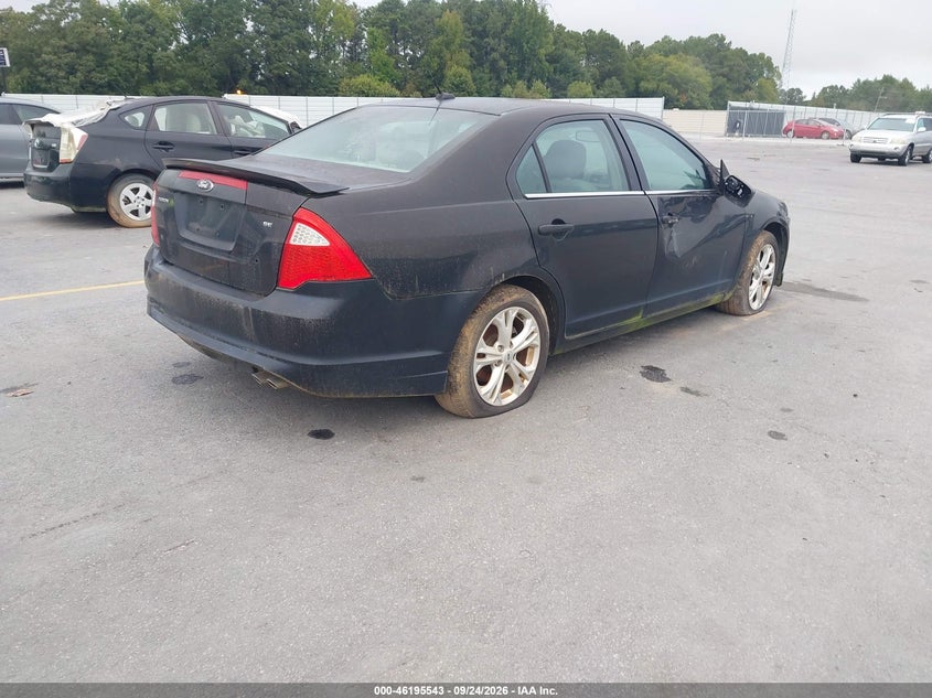 Vin: 3fahp0ha9cr388691, lot: 46695427, ford fusion se 20124