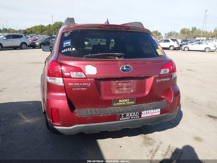 SUBARU OUTBACK 2014 VIN 4S4BRCLC0E3276024