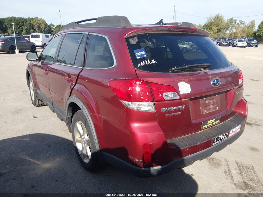 Vin: 4s4brclc0e3276024, lot: 46695433, subaru outback 2.5i limited 20143