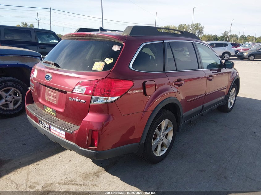 Vin: 4s4brclc0e3276024, lot: 46695433, subaru outback 2.5i limited 20144