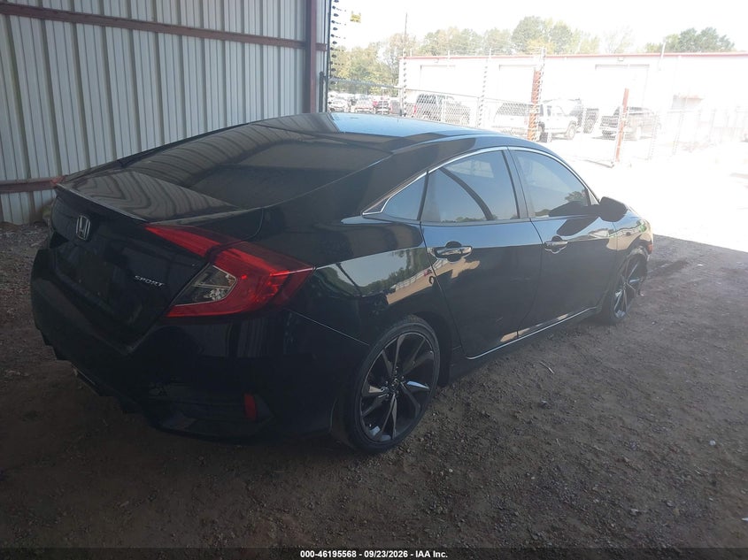 Vin: 19xfc2f87ke213497, lot: 46695452, honda civic sport 20194