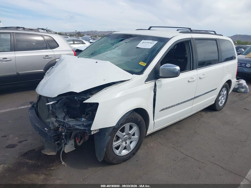 Vin: 2c4rc1bg2cr425082, lot: 46695469, chrysler town & country touring 20122