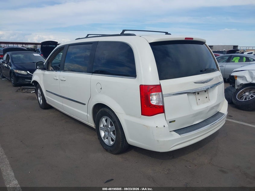 Vin: 2c4rc1bg2cr425082, lot: 46695469, chrysler town & country touring 20123