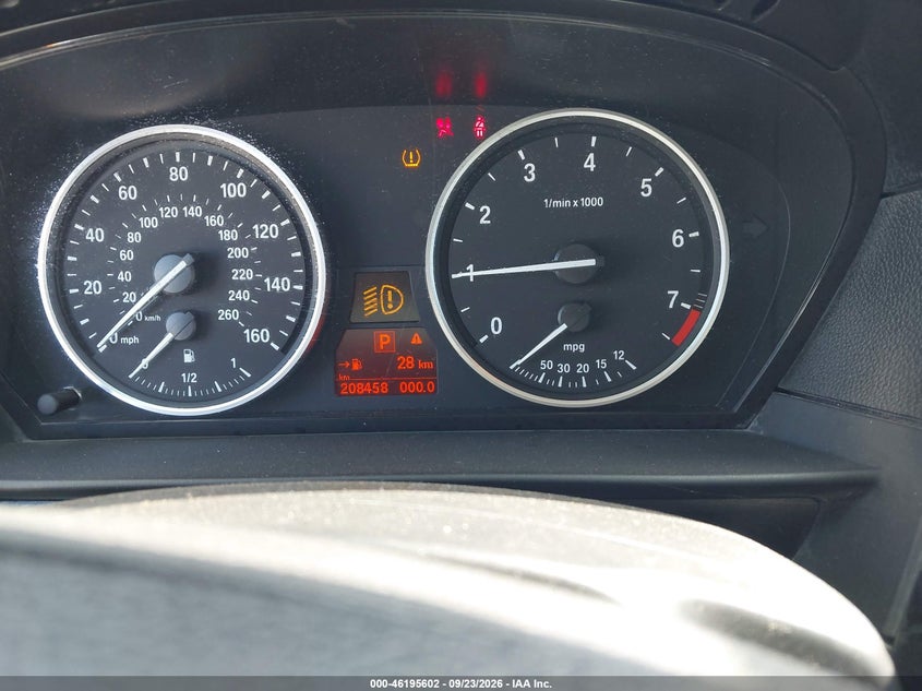 BMW 5 SERIES 2008 VIN WBANU53528CT12617