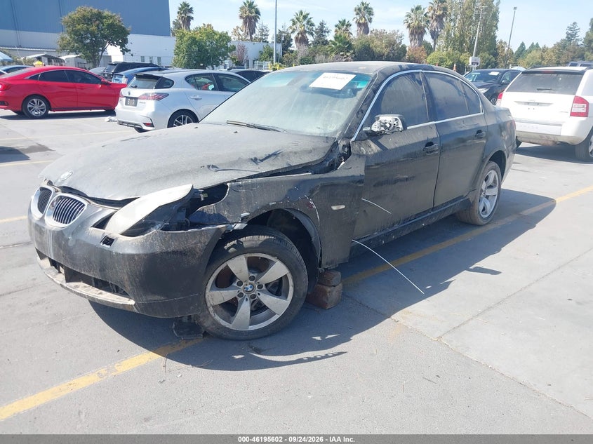 BMW 5 SERIES 2008 VIN WBANU53528CT12617