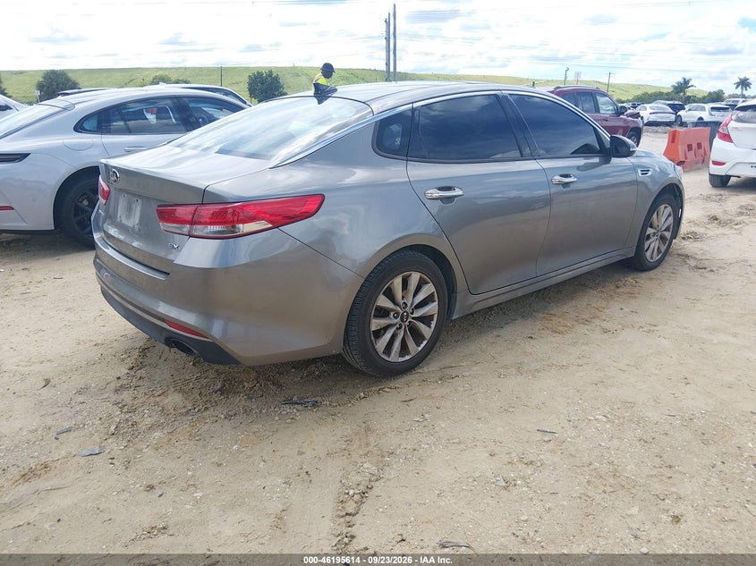 Vin: 5xxgu4l35gg058114, lot: 46695498, kia optima ex 20164