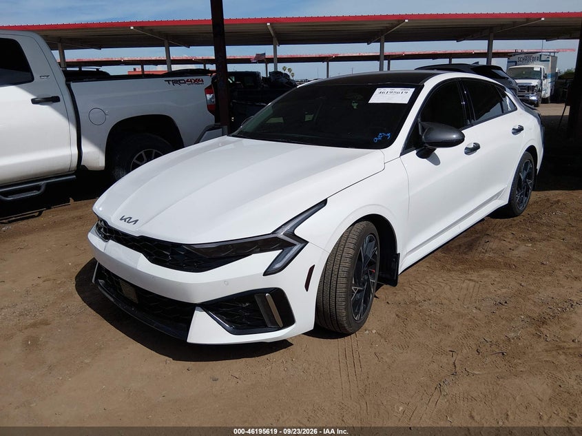 Vin: knag64j73t5414023, lot: 46695503, kia k5 gt-line fwd 20262