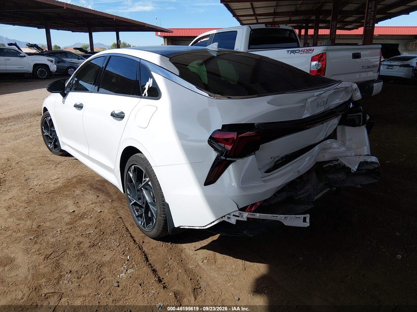 Vin: knag64j73t5414023, lot: 46695503, kia k5 gt-line fwd 20263