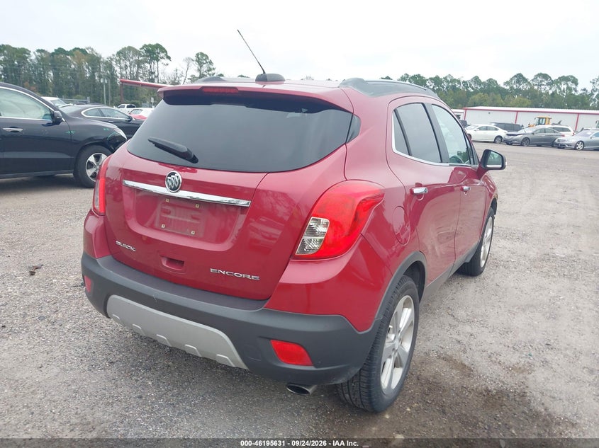 Vin: kl4cjbsb1fb045878, lot: 46695515, buick encore convenience 20154