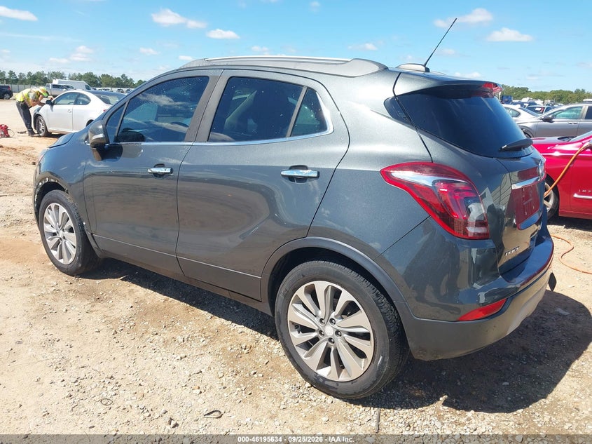Vin: kl4cjasb0jb569140, lot: 46695518, buick encore preferred 20183
