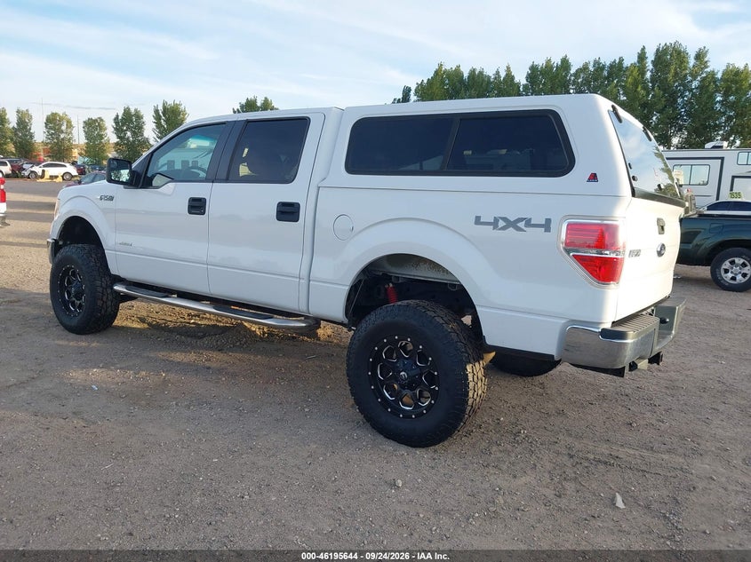 Vin: 1ftfw1et0dkd73549, lot: 46695528, ford f-150 xlt 20133