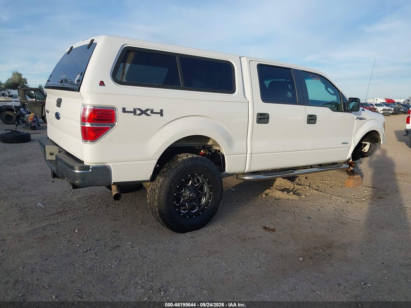 Vin: 1ftfw1et0dkd73549, lot: 46695528, ford f-150 xlt 20134