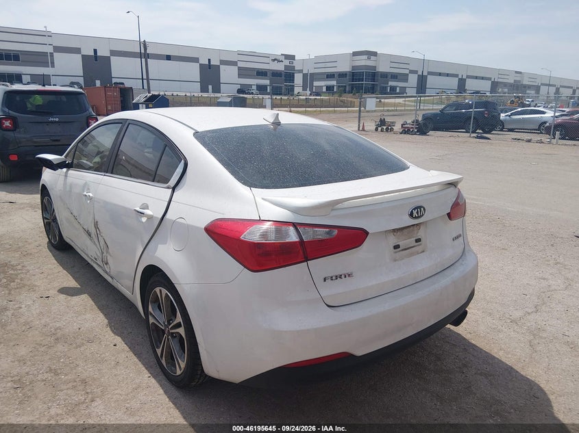 Vin: knafx4a87g5577202, lot: 46695529, kia forte ex 20163