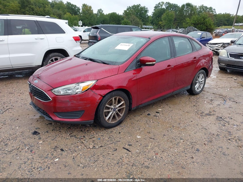Vin: 1fadp3f20hl345875, lot: 46695543, ford focus se 20172