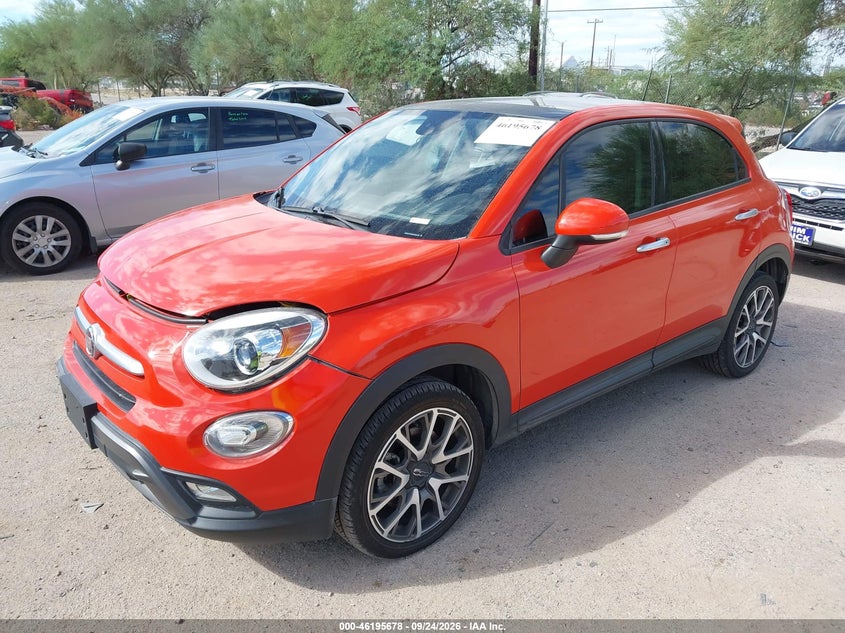 Vin: zfbcfycb3hp556753, lot: 46695562, fiat 500x trekking awd 20172