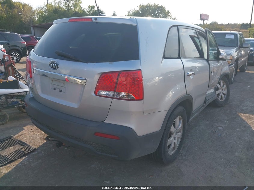 Vin: 5xykt3a15bg162437, lot: 46695568, kia sorento lx 20114