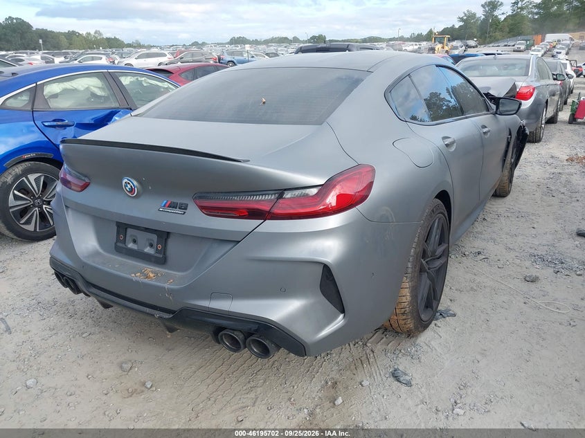 Vin: wbsgv0c05pcl62306, lot: 46695586, bmw m8 gran coupe competition 20234
