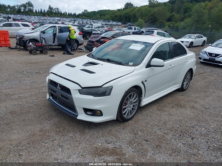 Vin: ja32w5fv1au027353, lot: 46695613, mitsubishi lancer evolution mr/evolution mr touring 20102