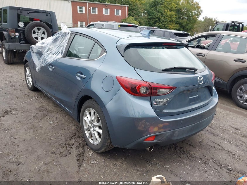 Vin: 3mzbm1m75gm248694, lot: 46695615, mazda mazda3 i touring 20163