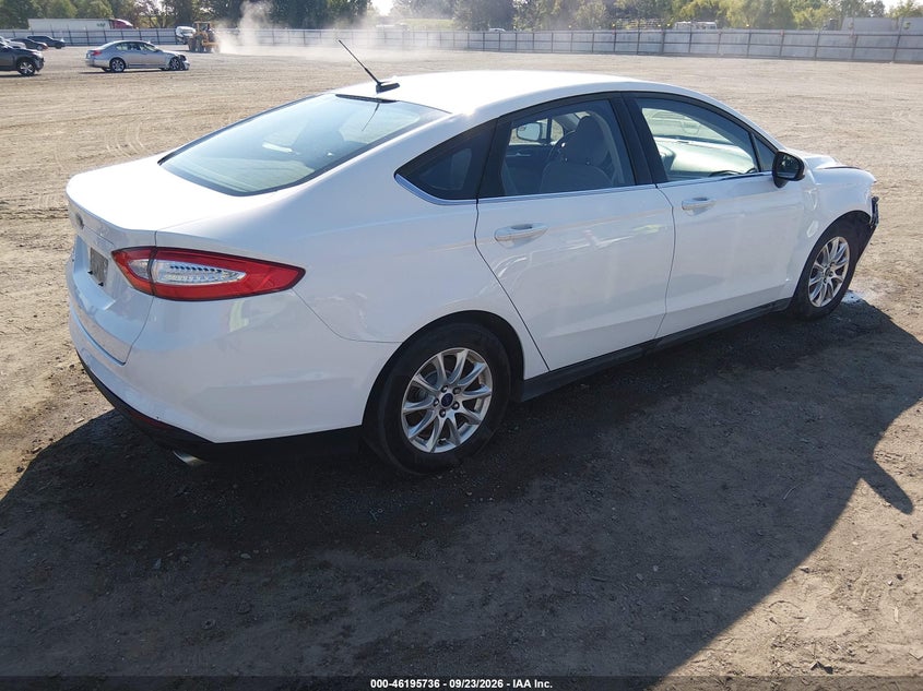 Vin: 3fa6p0g79fr256046, lot: 46695619, ford fusion s 20154