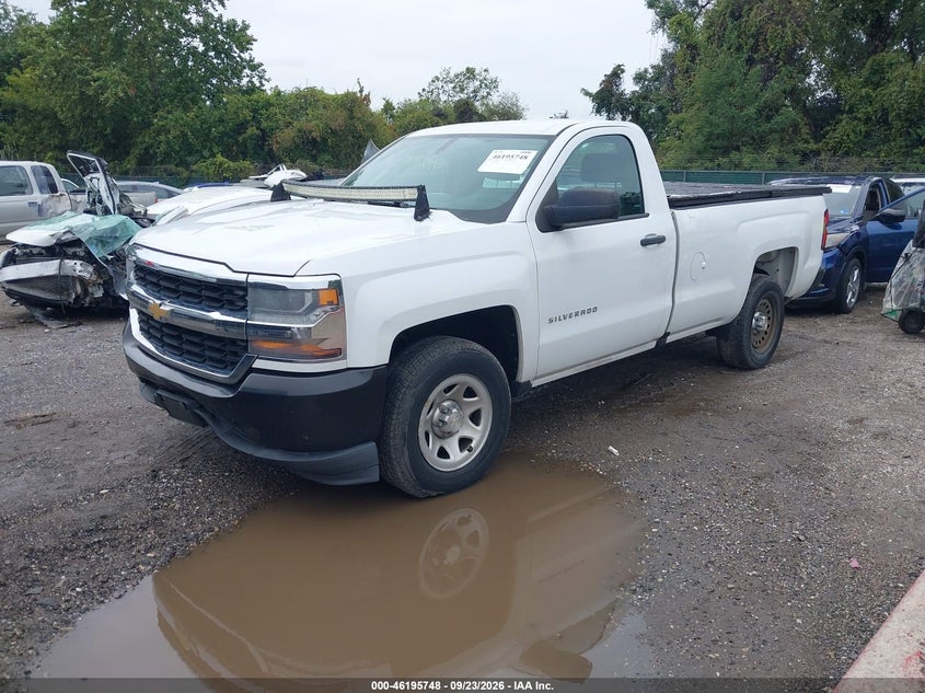 CHEVROLET SILVERADO 1500 2016 VIN 1GCNCNEH8GZ164739