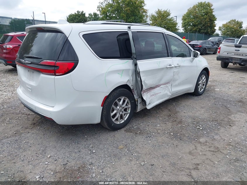 Vin: 2c4rc1bg0mr576472, lot: 46695657, chrysler pacifica touring l 20214