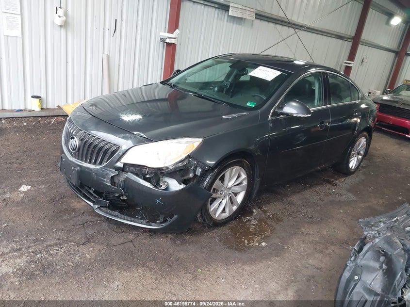Vin: 2g4gk5ex2e9208076, lot: 46695658, buick regal turbo 20142