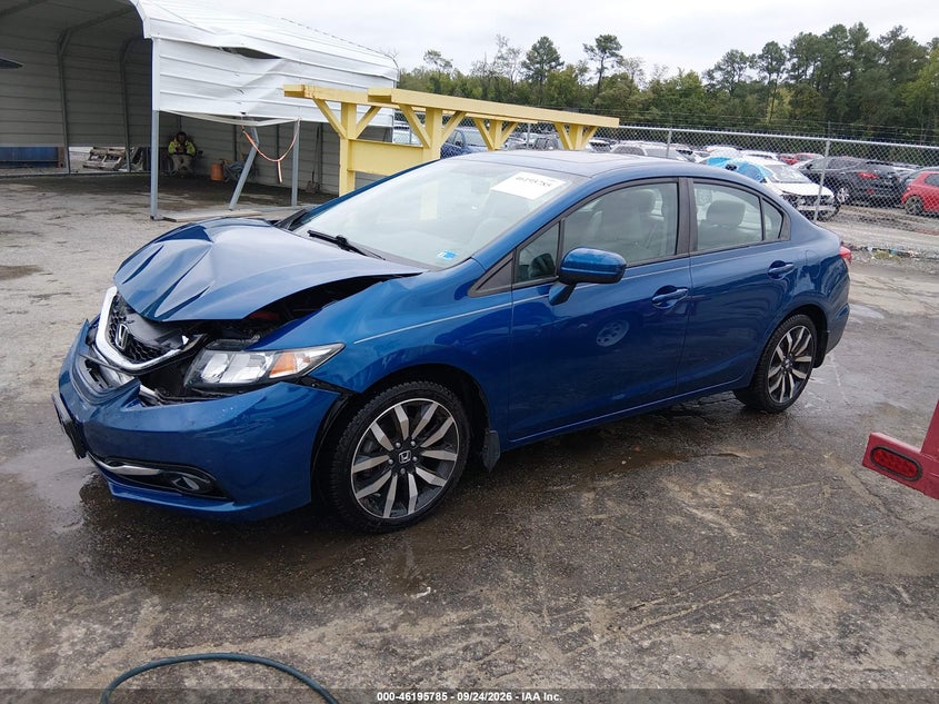 Vin: 2hgfb2f99fh527725, lot: 46695669, honda civic ex-l 20152
