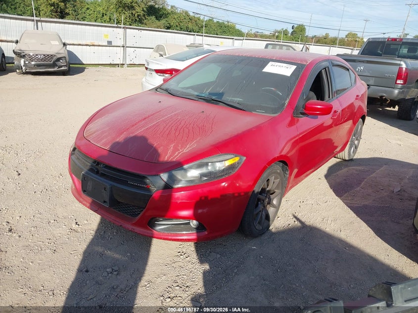DODGE DART 2016 VIN 1C3CDFBB9GD507747