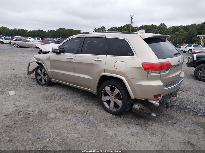 Vin: 1c4rjecg5ec206608, lot: 46695703, jeep grand cherokee overland 20143