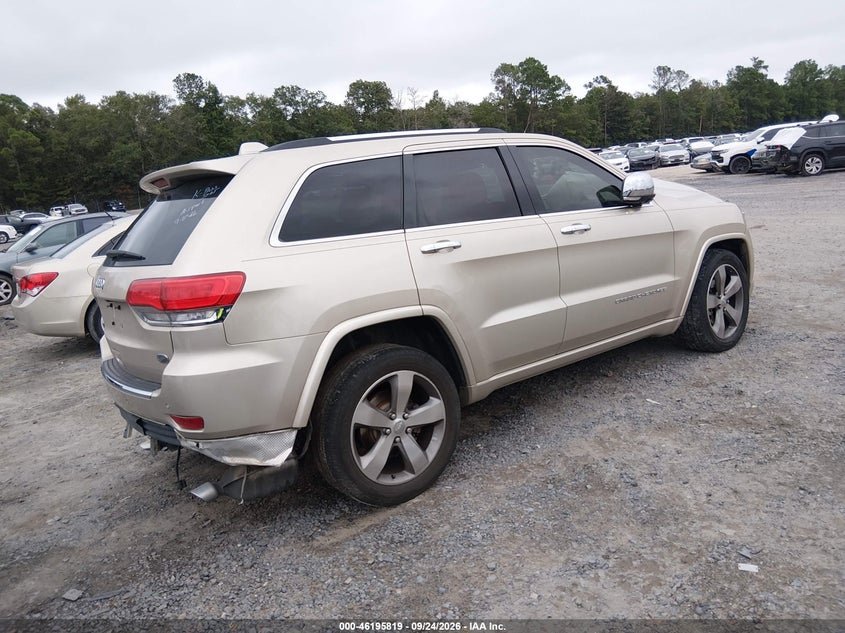 Vin: 1c4rjecg5ec206608, lot: 46695703, jeep grand cherokee overland 20144