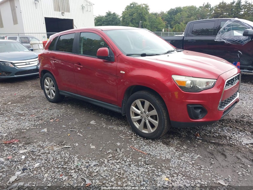 Vin: 4a4ar3auxee004461, lot: 46695709, mitsubishi outlander sport es 20141