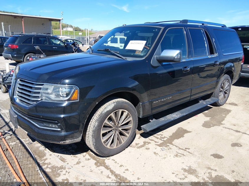 Vin: 5lmjj3jt9hel04298, lot: 46695717, lincoln navigator l select 20172