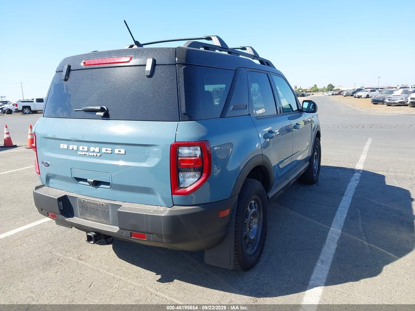 Vin: 3fmcr9d98nrd22534, lot: 46695738, ford bronco sport badlands 20224