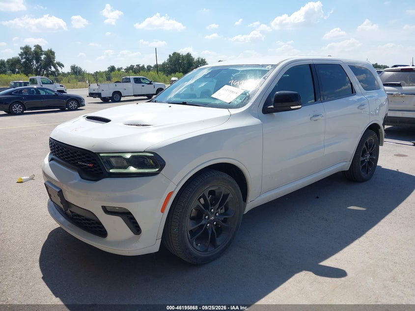 2022 Dodge Durango, Right Side, IAAI, VIN 1C4RDHDG9NC214590 — photo 2