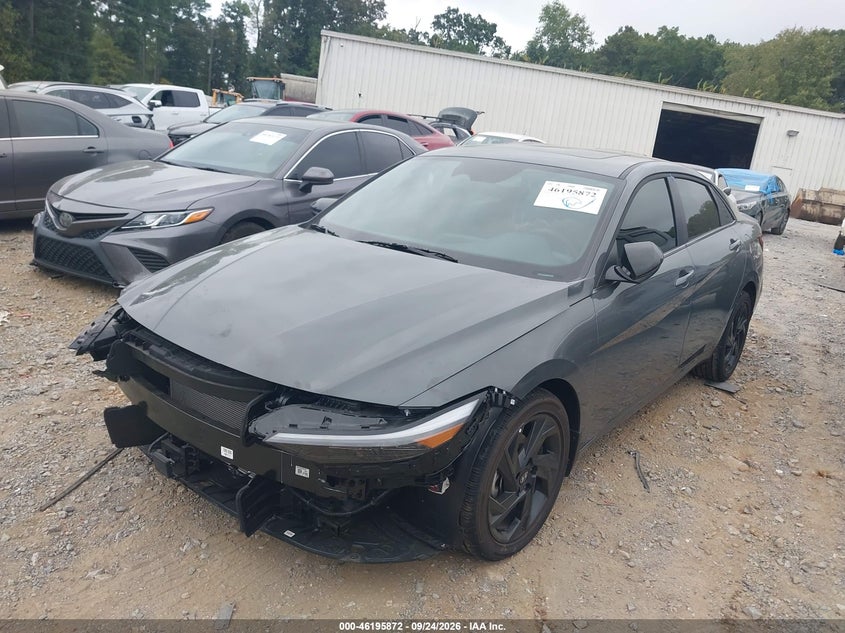Vin: kmhls4dg5tu224217, lot: 46695756, hyundai elantra sel sport premium 20262