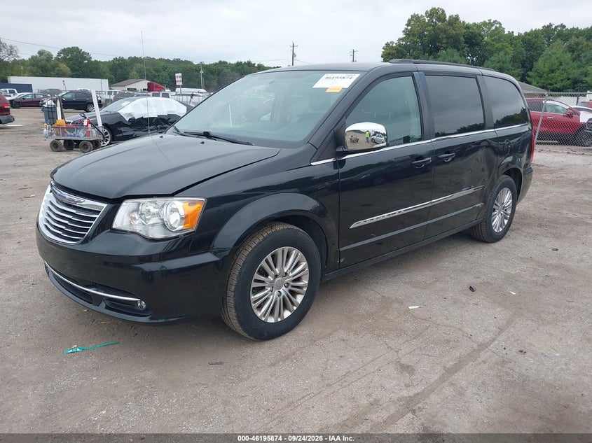 Vin: 2c4rc1cg2fr697392, lot: 46695758, chrysler town & country touring-l 20152