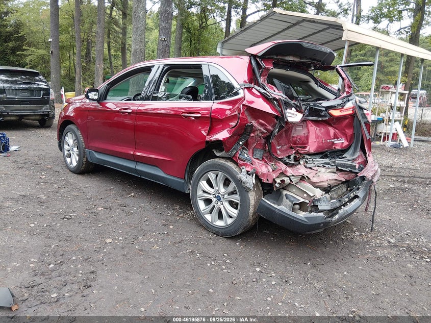 Vin: 2fmpk3k98kbc08565, lot: 46695760, ford edge titanium 20193