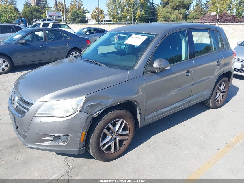 Vin: wvgav7ax7bw559972, lot: 46695798, volkswagen tiguan s 20112