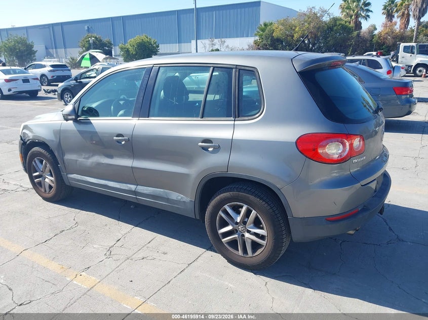 Vin: wvgav7ax7bw559972, lot: 46695798, volkswagen tiguan s 20113