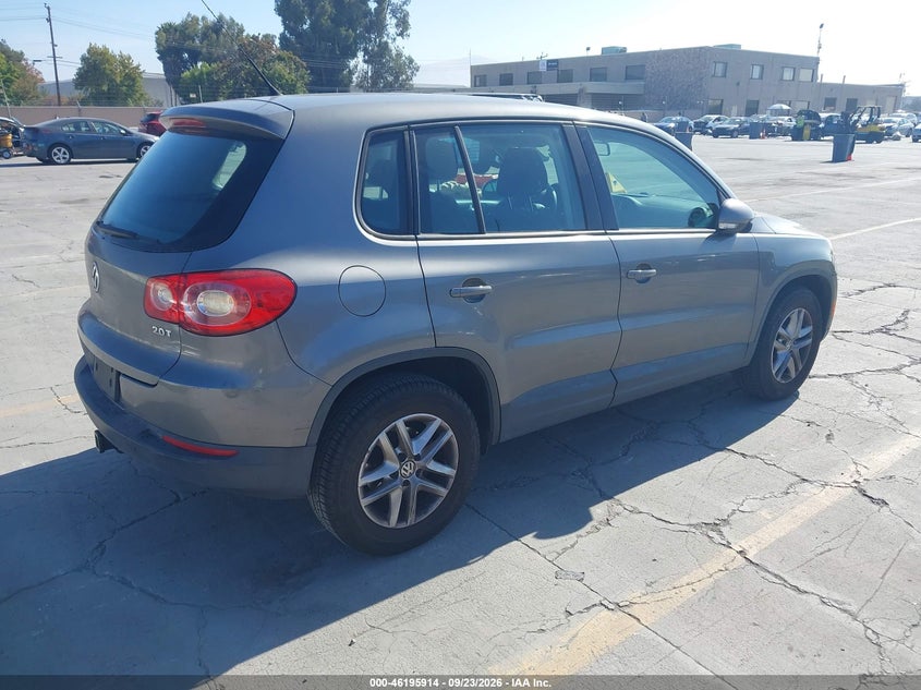 Vin: wvgav7ax7bw559972, lot: 46695798, volkswagen tiguan s 20114