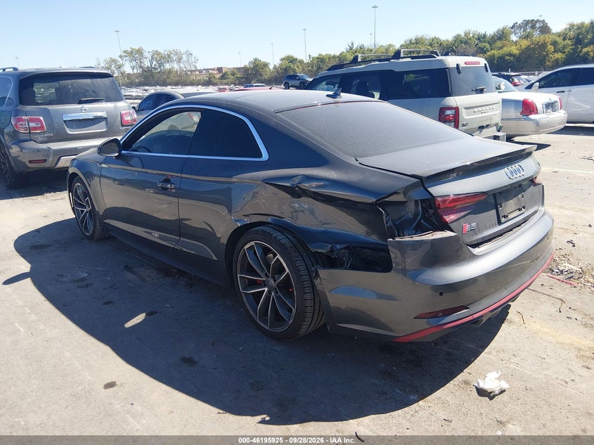 AUDI S5 2018 VIN WAUP4AF58JA018217